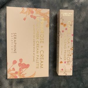Seraphine botanicals face and lip palette and illuminizing primer